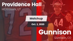 Matchup: Providence Hall High vs. Gunnison  2020