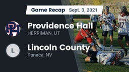 Recap: Providence Hall  vs. Lincoln County  2021