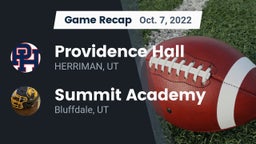 Recap: Providence Hall  vs. Summit Academy  2022