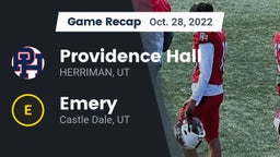 Recap: Providence Hall  vs. Emery  2022