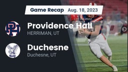 Recap: Providence Hall  vs. Duchesne  2023