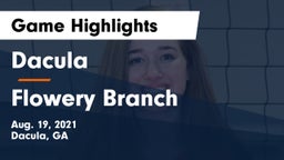 Dacula  vs Flowery Branch Game Highlights - Aug. 19, 2021