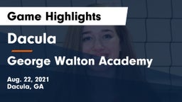 Dacula  vs George Walton Academy Game Highlights - Aug. 22, 2021