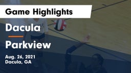 Dacula  vs Parkview  Game Highlights - Aug. 26, 2021