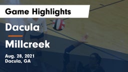 Dacula  vs Millcreek Game Highlights - Aug. 28, 2021