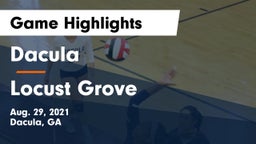 Dacula  vs Locust Grove Game Highlights - Aug. 29, 2021