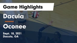 Dacula  vs Oconee  Game Highlights - Sept. 18, 2021