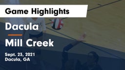 Dacula  vs Mill Creek  Game Highlights - Sept. 23, 2021