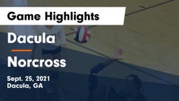 Dacula  vs Norcross  Game Highlights - Sept. 25, 2021