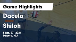 Dacula  vs Shiloh Game Highlights - Sept. 27, 2021