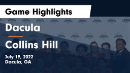 Dacula  vs Collins Hill Game Highlights - July 19, 2022