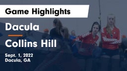 Dacula  vs Collins Hill Game Highlights - Sept. 1, 2022