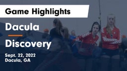 Dacula  vs Discovery Game Highlights - Sept. 22, 2022