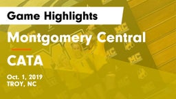 Montgomery Central  vs CATA Game Highlights - Oct. 1, 2019