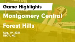 Montgomery Central  vs Forest Hills  Game Highlights - Aug. 19, 2021