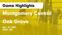Montgomery Central  vs Oak Grove  Game Highlights - Oct. 12, 2021
