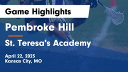 Pembroke Hill  vs St. Teresa's Academy  Game Highlights - April 22, 2023