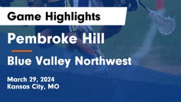 Pembroke Hill  vs Blue Valley Northwest  Game Highlights - March 29, 2024