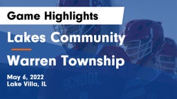 Lakes Community  vs Warren Township  Game Highlights - May 6, 2022