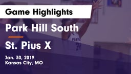 Park Hill South  vs St. Pius X  Game Highlights - Jan. 30, 2019