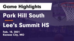 Park Hill South  vs Lee's Summit HS Game Highlights - Feb. 18, 2021