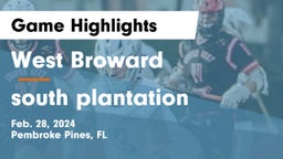 West Broward  vs south plantation Game Highlights - Feb. 28, 2024