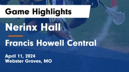 Nerinx Hall  vs Francis Howell Central  Game Highlights - April 11, 2024
