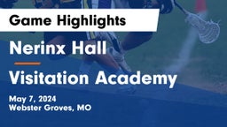 Nerinx Hall  vs Visitation Academy Game Highlights - May 7, 2024