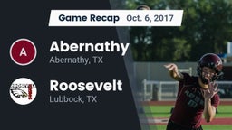 Recap: Abernathy  vs. Roosevelt  2017