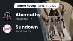Recap: Abernathy  vs. Sundown  2020