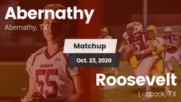 Matchup: Abernathy High vs. Roosevelt  2020