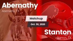 Matchup: Abernathy High vs. Stanton  2020