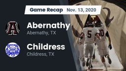 Recap: Abernathy  vs. Childress  2020