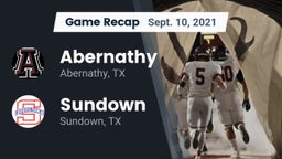 Recap: Abernathy  vs. Sundown  2021
