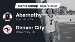 Recap: Abernathy  vs. Denver City  2022
