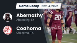 Recap: Abernathy  vs. Coahoma  2022