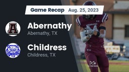 Recap: Abernathy  vs. Childress  2023