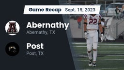 Recap: Abernathy  vs. Post  2023