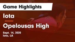 Iota  vs Opelousas High Game Highlights - Sept. 14, 2020