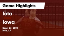 Iota  vs Iowa  Game Highlights - Sept. 27, 2021