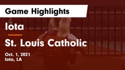 Iota  vs St. Louis Catholic  Game Highlights - Oct. 1, 2021