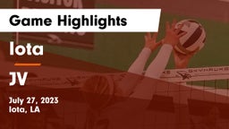 Iota  vs JV Game Highlights - July 27, 2023