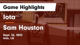 Iota  vs Sam Houston  Game Highlights - Sept. 26, 2023
