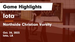 Iota  vs Northside Christian Varsity Game Highlights - Oct. 24, 2023