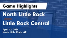 North Little Rock  vs Little Rock Central  Game Highlights - April 12, 2024