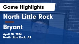 North Little Rock  vs Bryant  Game Highlights - April 30, 2024