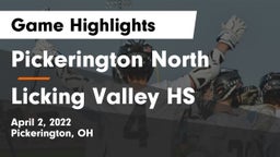 Pickerington North  vs Licking Valley HS Game Highlights - April 2, 2022