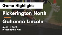 Pickerington North  vs Gahanna Lincoln  Game Highlights - April 11, 2023