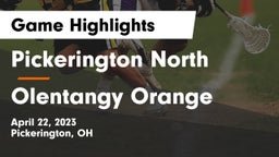 Pickerington North  vs Olentangy Orange  Game Highlights - April 22, 2023