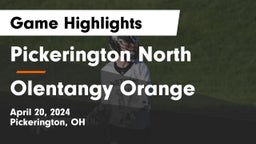 Pickerington North  vs Olentangy Orange  Game Highlights - April 20, 2024